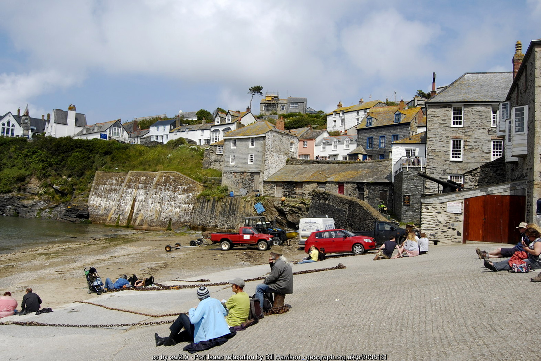 Port Isaac Beach Cornwall historic fishing harbour Doc Martin - Cornwall coastal holidays