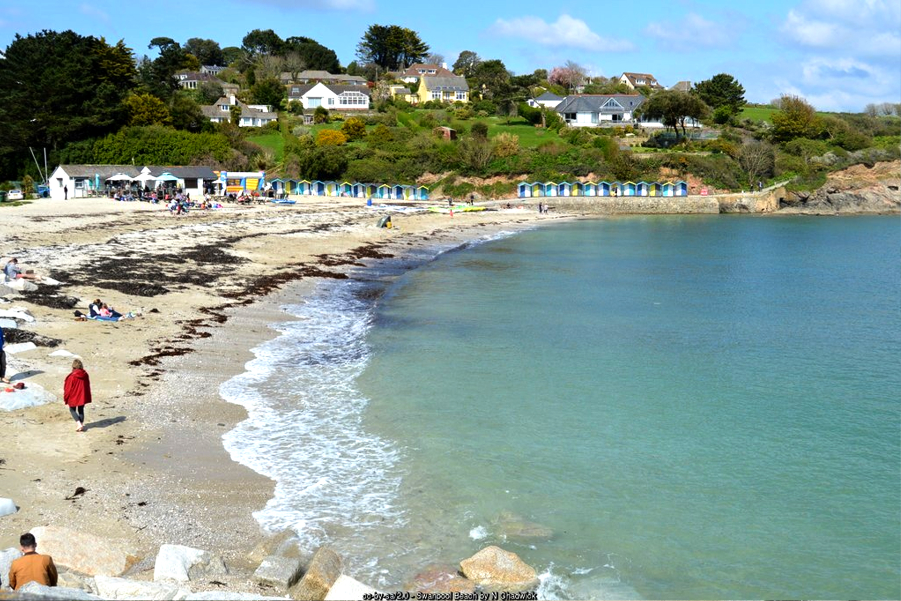Swanpool Beach Falmouth Cornwall Local Nature Reserve SSSI - Cornwall coastal holidays