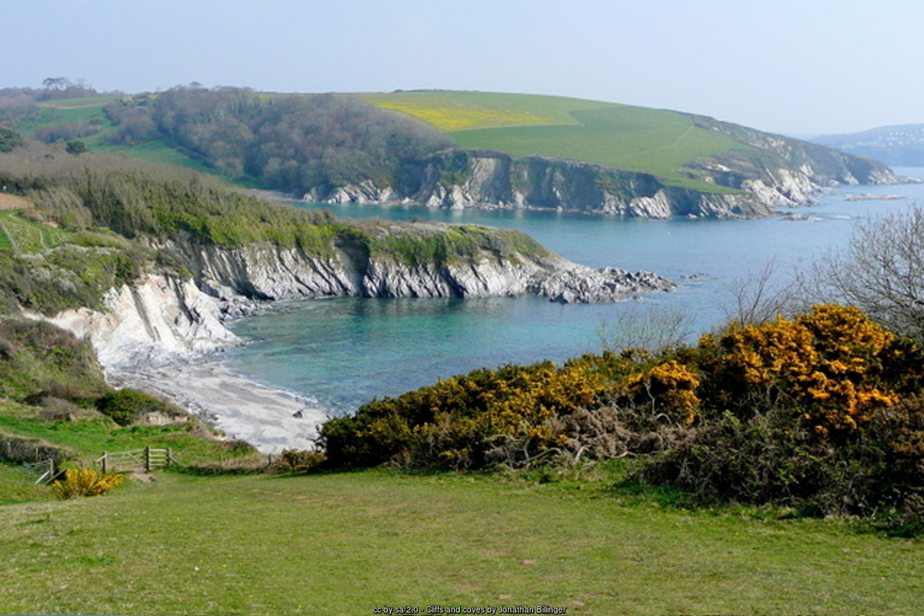 Polridmouth Cove, near Fowey, Cornwall