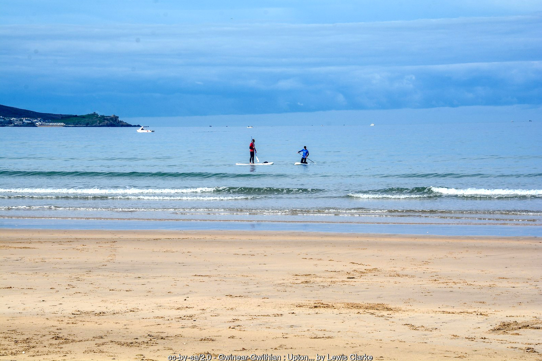 Surfing at Upton Towans Beach Hayle Cornwall - Cornwall coastal walking and wildlife holidays