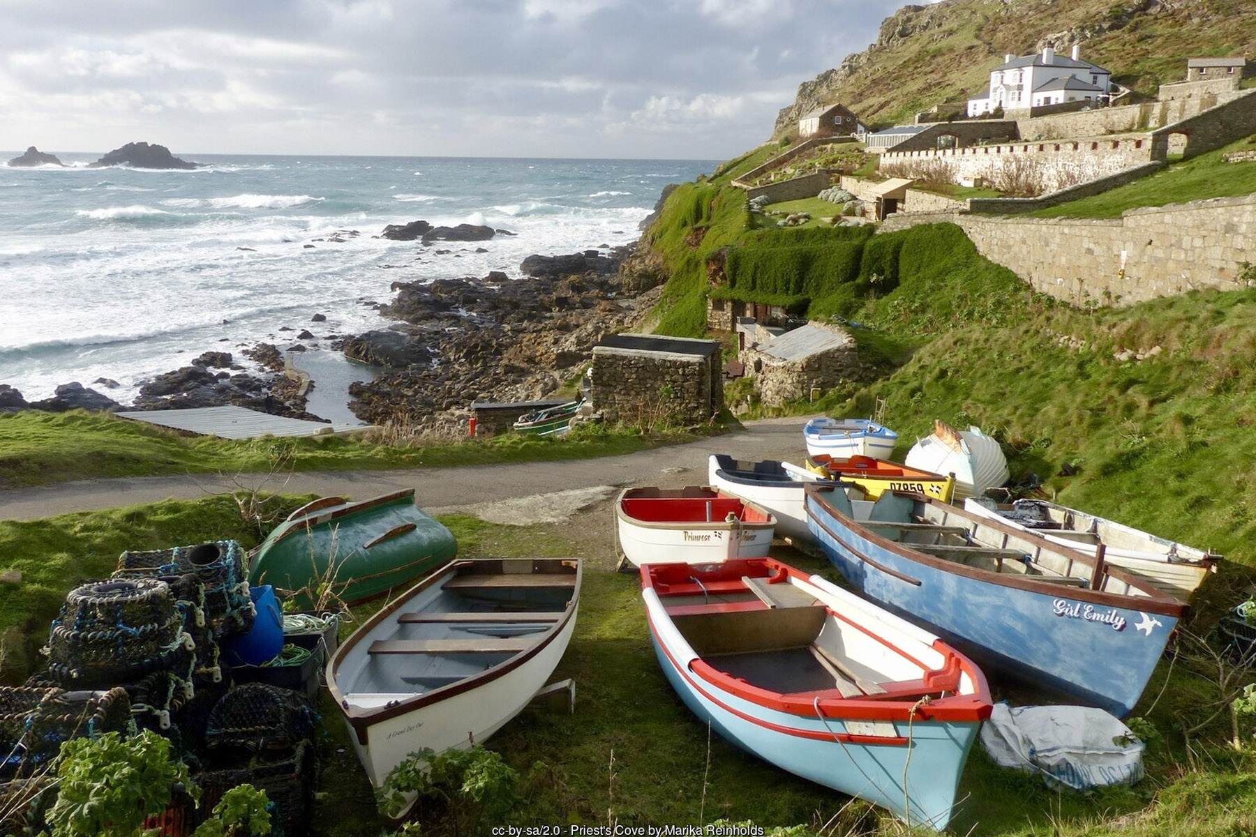 Cot Valley and Priest's Cove, Land's End Area, Cornwall