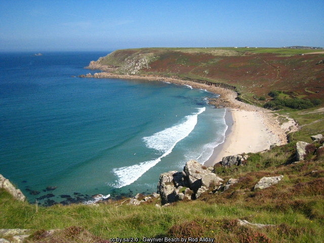 Gwynver Beach, Cornwall