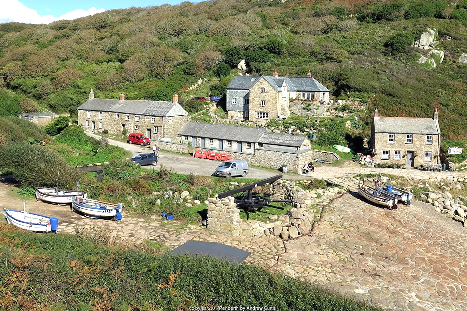 Penberth Cove, Land's End Area, Cornwall