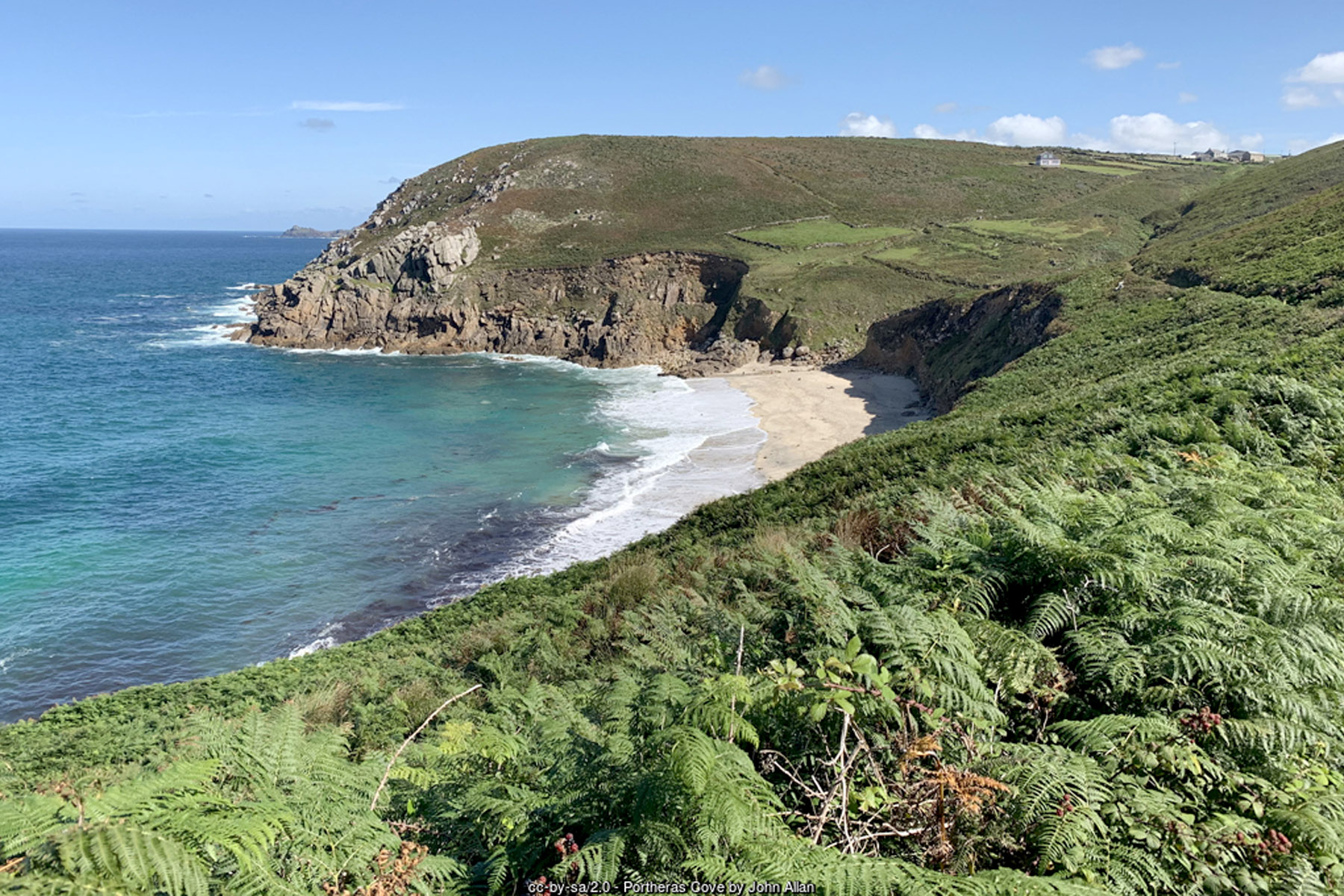 Portheras Cove, Land's End Area, Cornwall