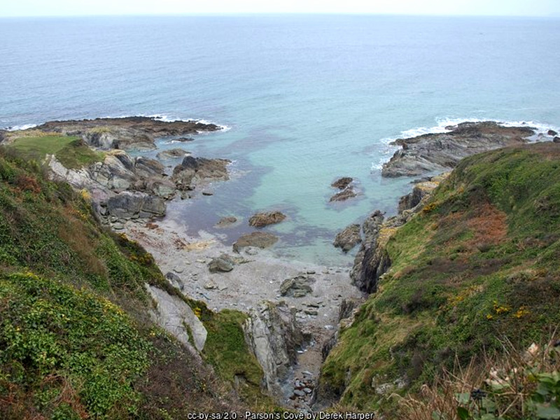Parsons Cove near Lansallos, Cornwall