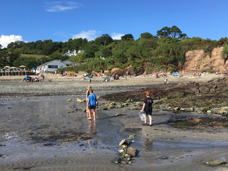 Talland Bay, near Looe and Polperro, Cornwall