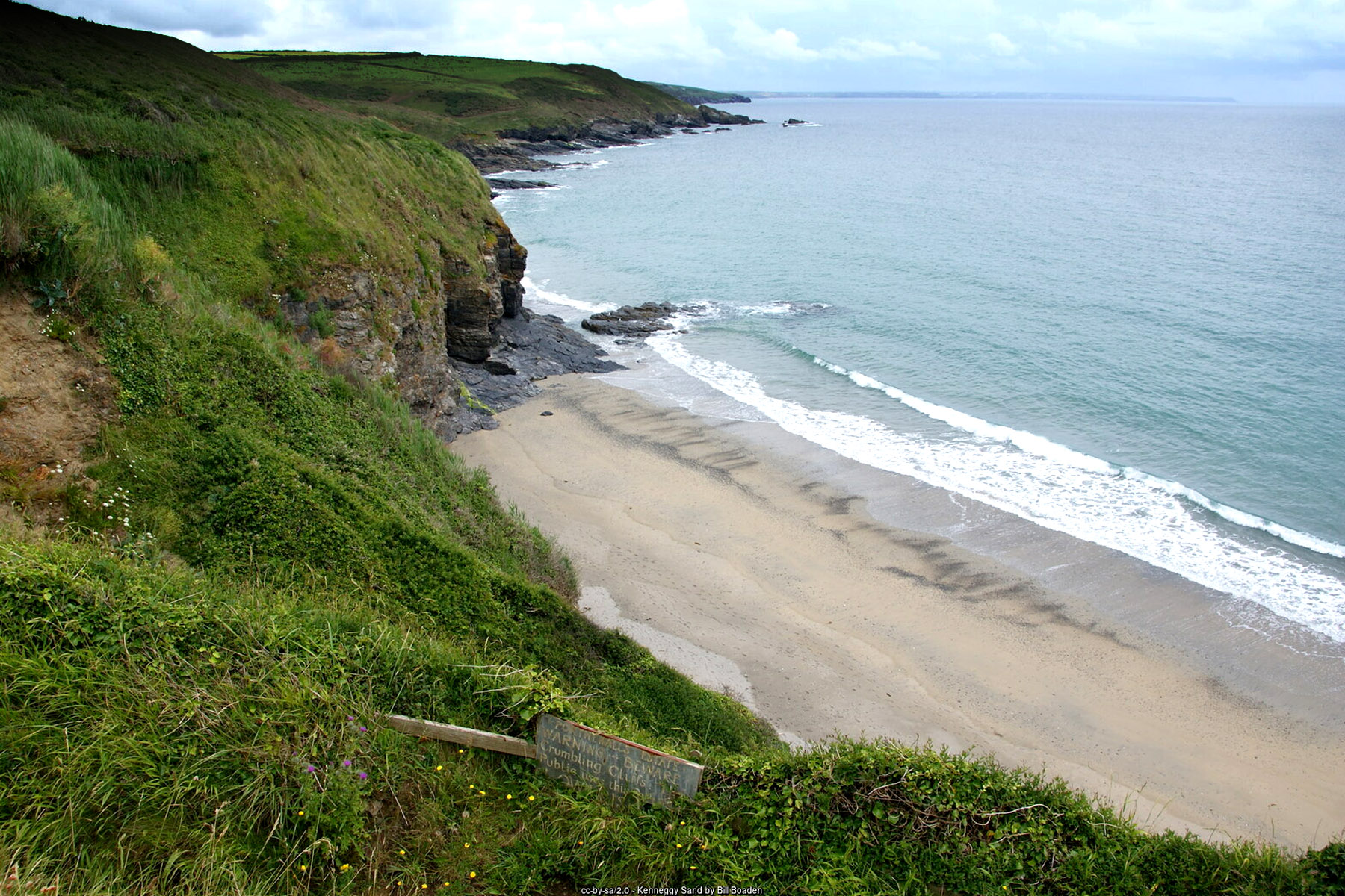 Kenneggy Sands Cornwall - secluded tidal beach Mount's Bay
