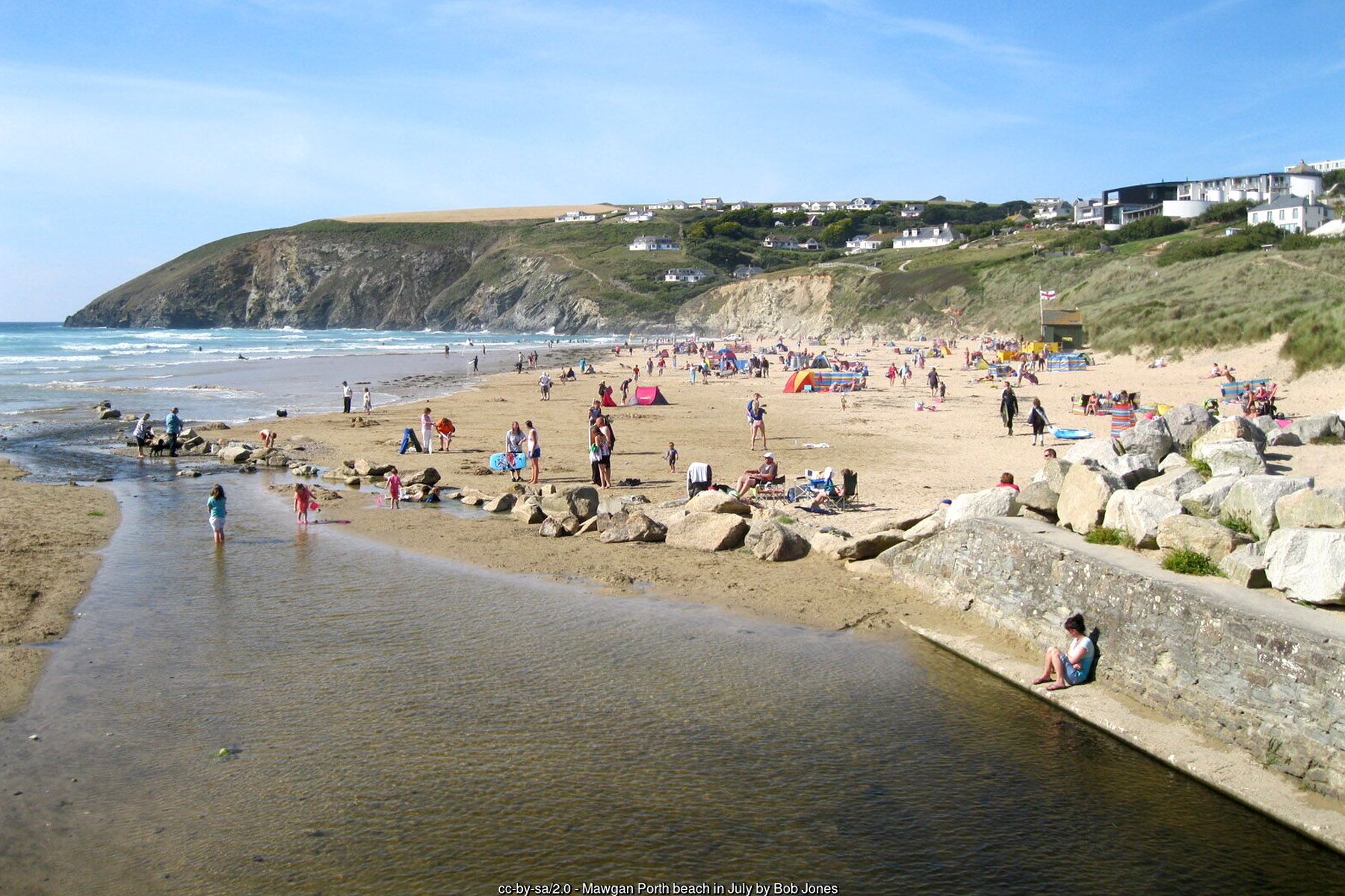 Mawgan Porth, near Padstow, Cornwall