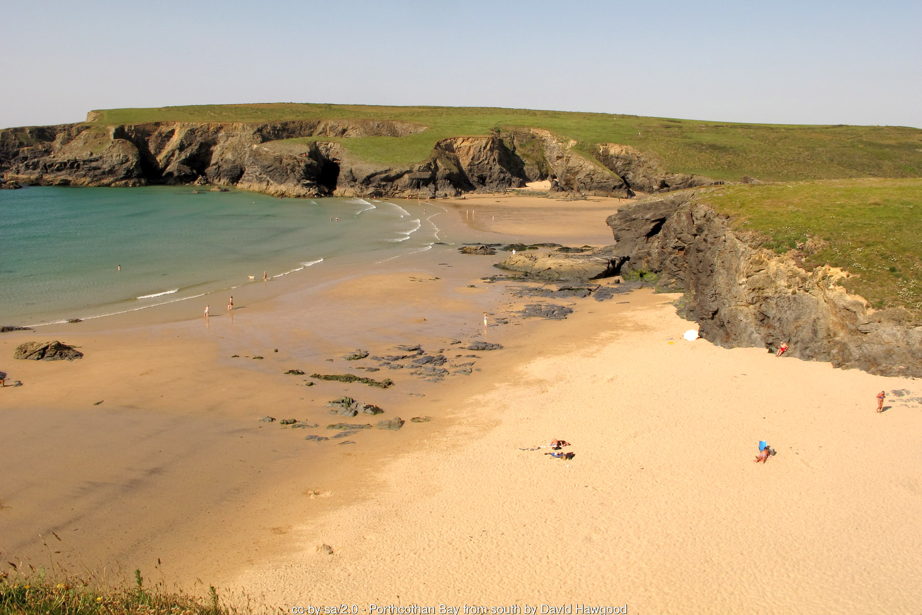 Porthcothan Bay, near Padstow, Cornwall