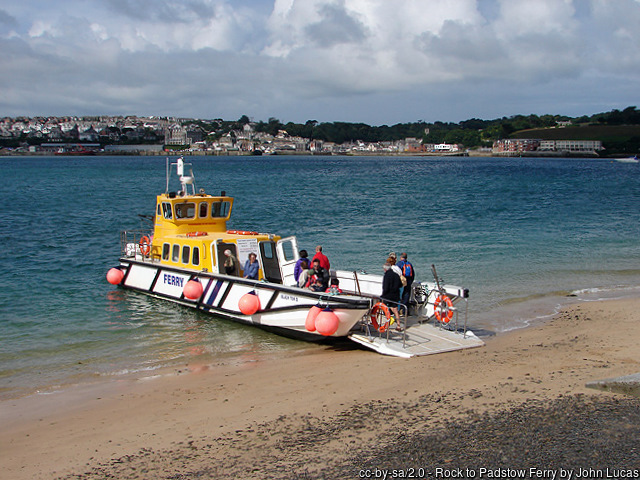 The Ferry between Rock and Padstow - Cornwall coastal walking holidays