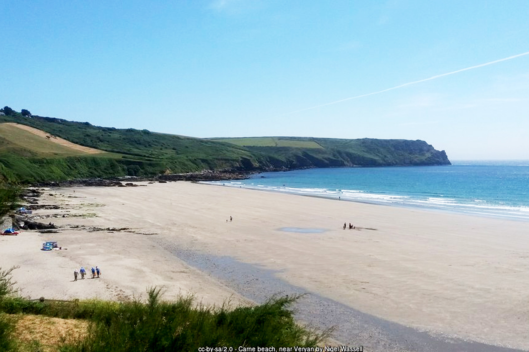 Carne Beach, Roseland Peninsula, Cornwall