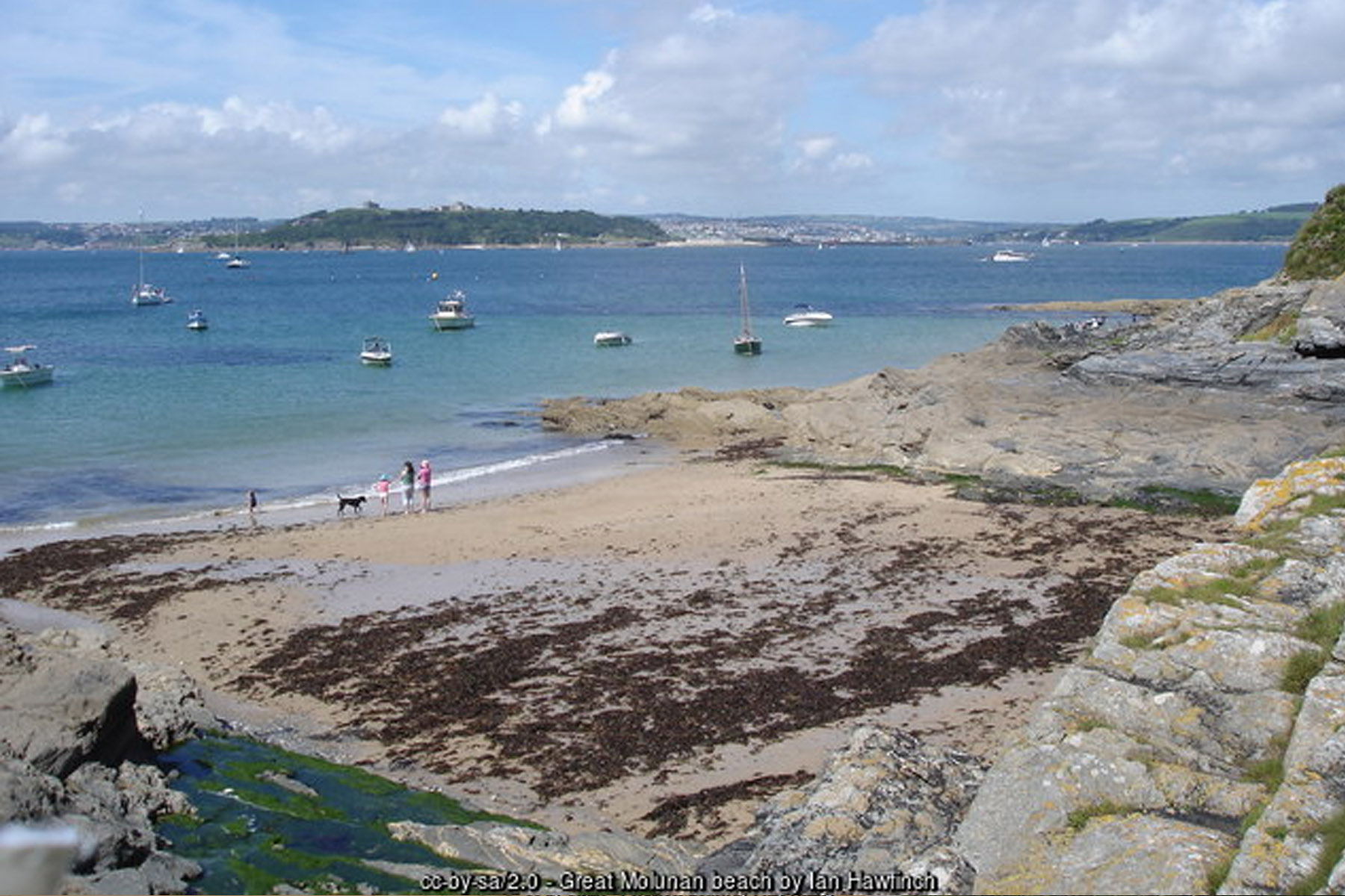 Great and Little Molunan, Roseland Peninsula, Cornwall