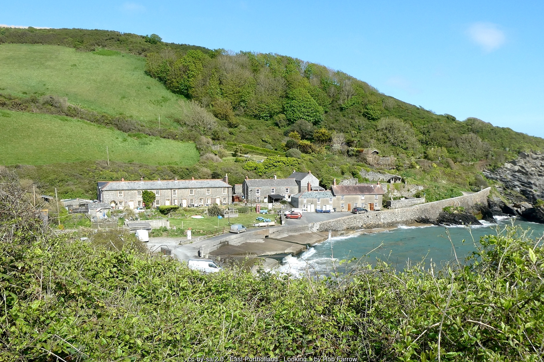 Portholland, Roseland Peninsula, Cornwall