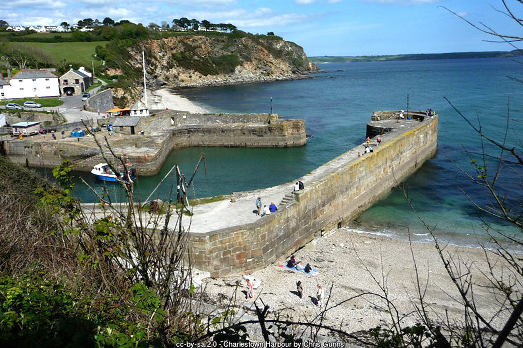 Charlestown, St Austell Bay, Cornwall