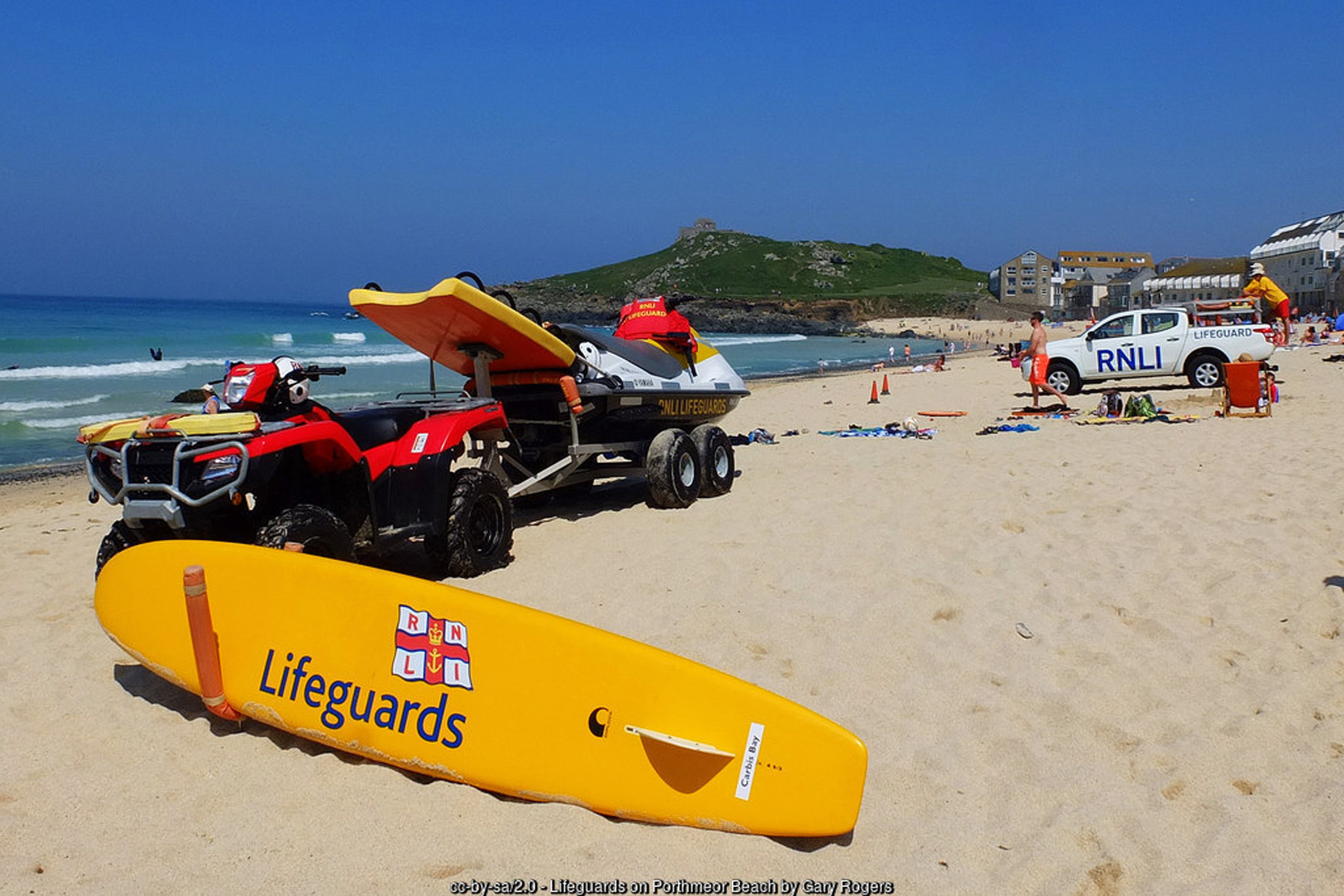 Porthmeor Beach St Ives Cornwall Tate Gallery surfing beach - Cornwall surfing holidays