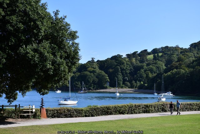 The Barn Pool, in Mount Edgcumbe Country Park, Cornwall