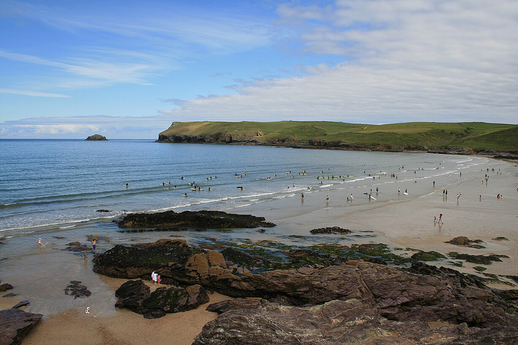 Polzeath Beach - Dwyatt / Geograph (CC BY-SA 3.0)