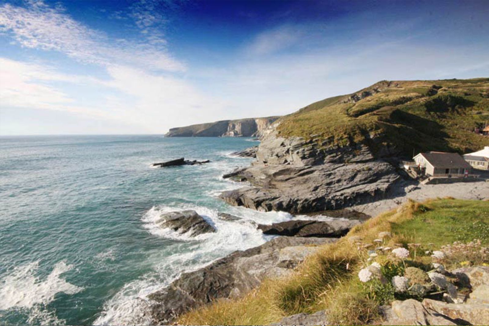 Trebarwith Strand & Tintagel Circular Walk, Cornwall