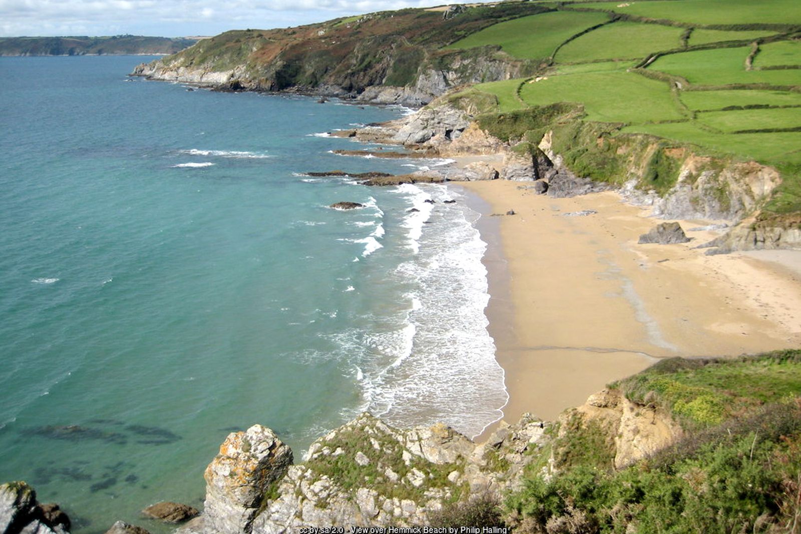 Hemmick Beach, near the Dodman