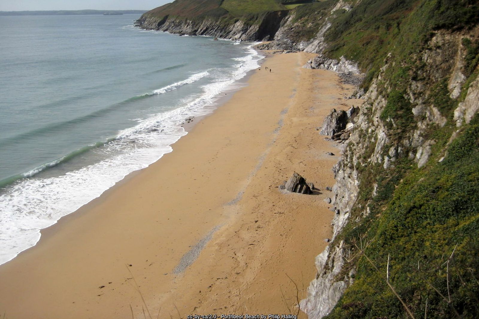 Porthbeor Beach
