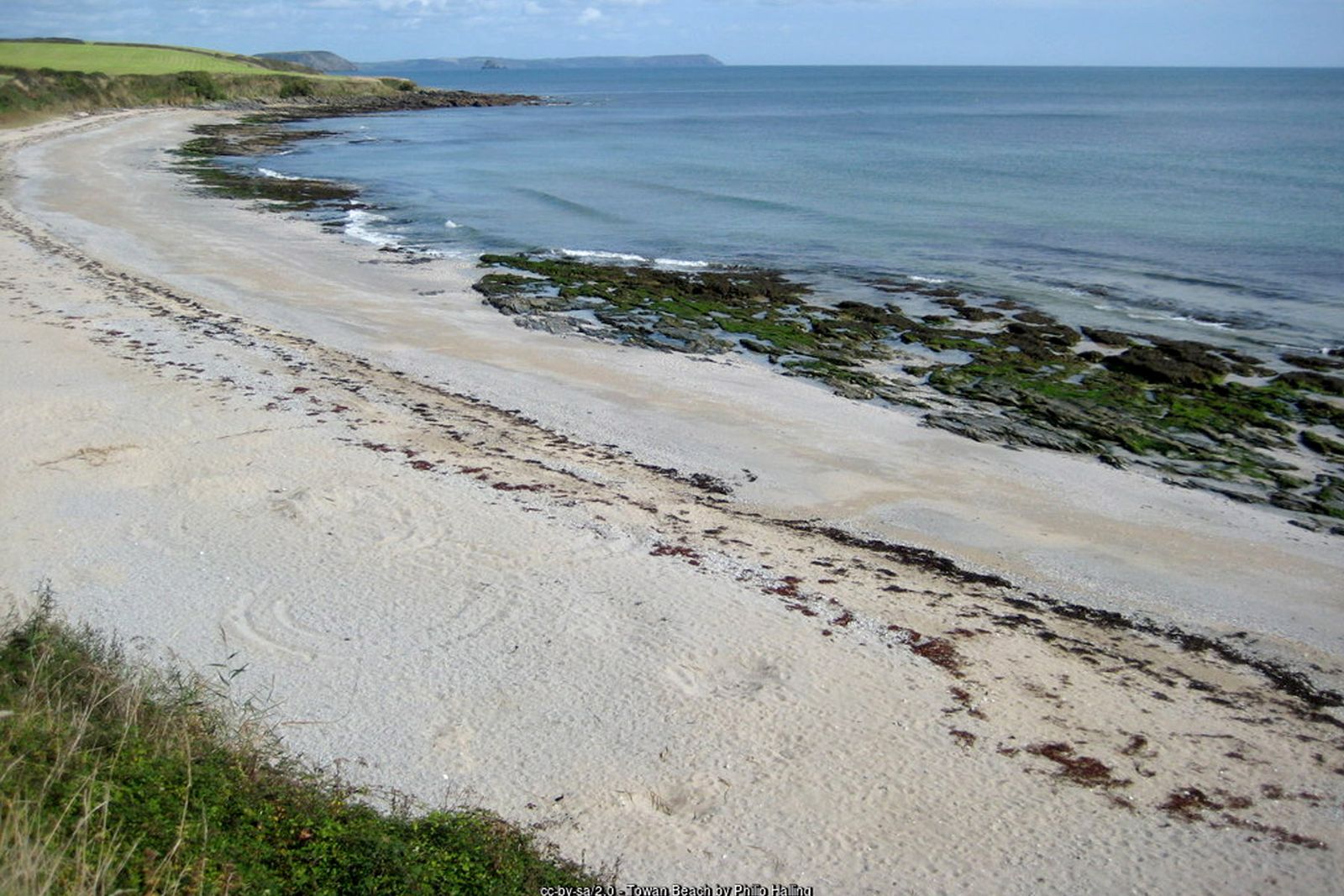 Towan Beach on the Roseland Peninsula