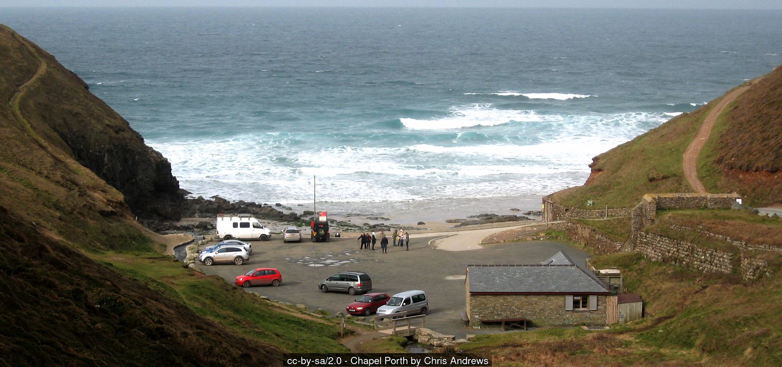 Chapel Porth beach